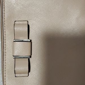 Coach wristlet with bow